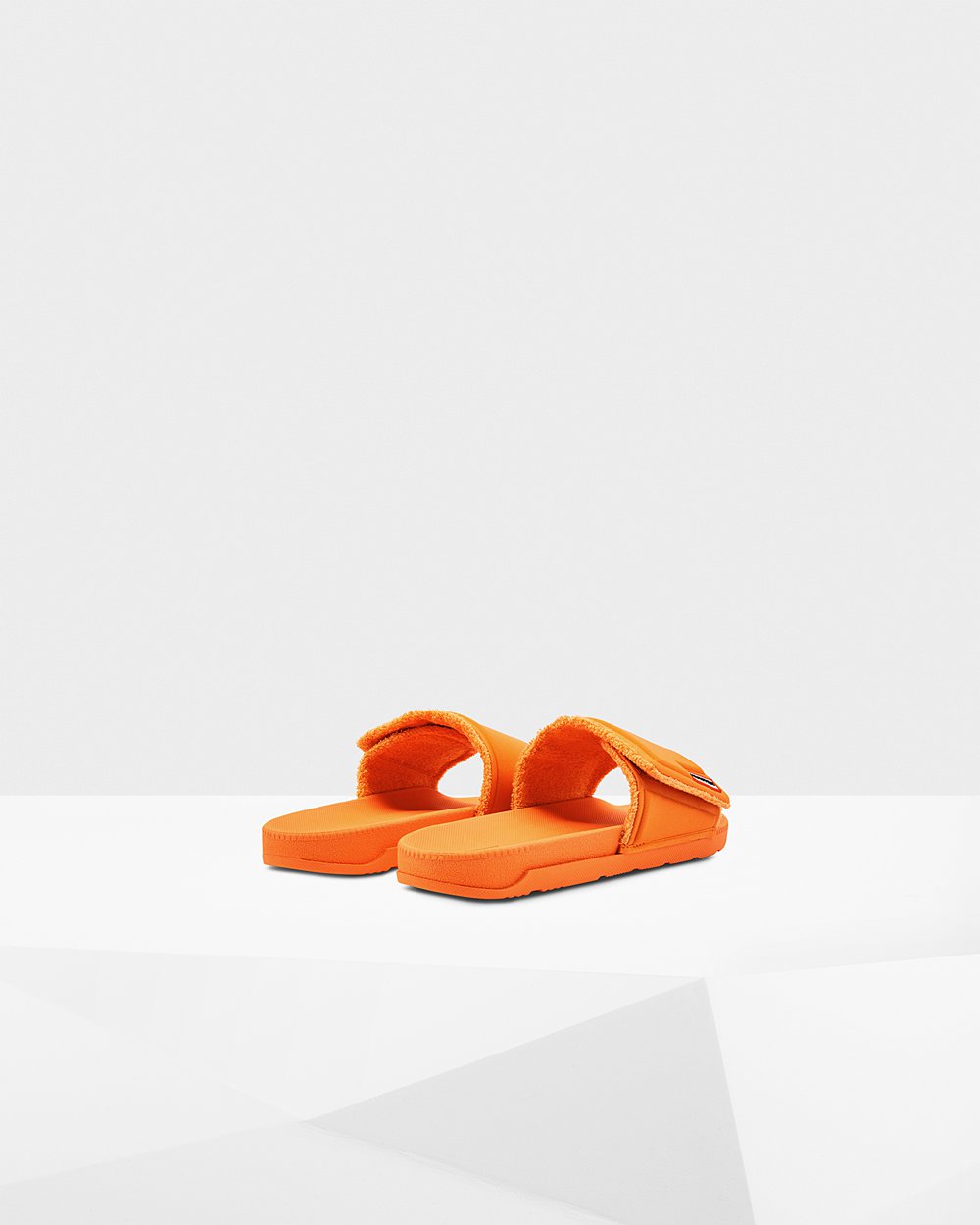 Hunter Original Adjustable Slides - Shop Online Mens Orange - ACIWRV046